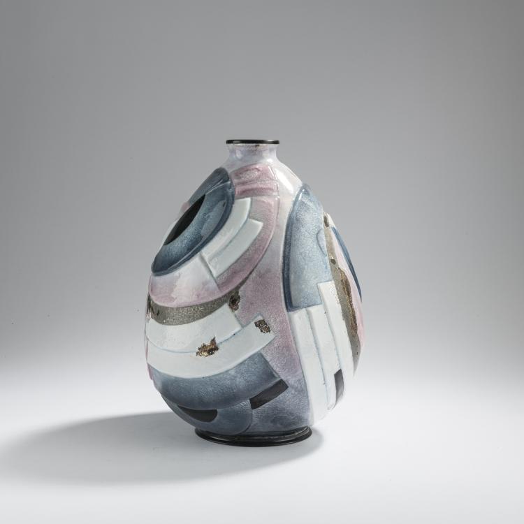 Bild 2 zu Objekt, Gro&szlig;e Vase, nach 1956, Andr&eacute;e Faur&eacute; (wohl), Faur&eacute;, Andr&eacute;e, Limoges, 182A 440