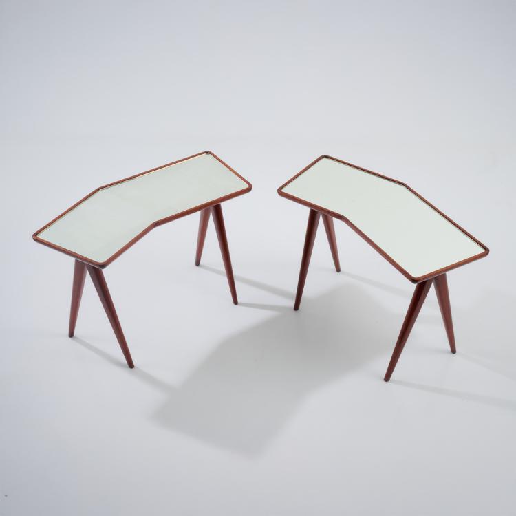 Bild 2 zu Objekt, Zwei Beistelltische, 1936, Pietro Chiesa,Gio Ponti, Fontana Arte, Mailand / Milan, 181A 204