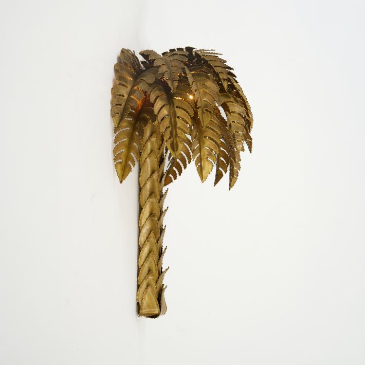 Bild 1 zu Objekt, Wall light 'Palmtree', 1970s, Christian Techoueyres, Maison Jansen, Paris, 181A 427