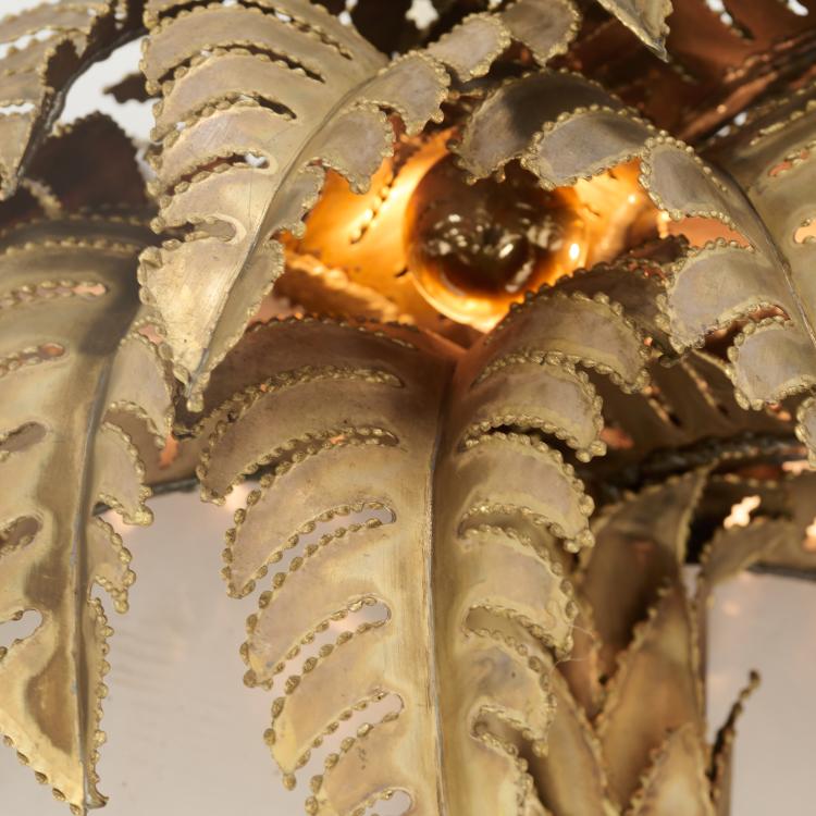 Bild 3 zu Objekt, Wall light 'Palmtree', 1970s, Christian Techoueyres, Maison Jansen, Paris, 181A 427