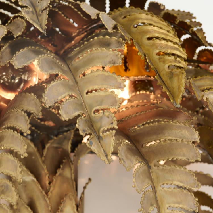 Bild 4 zu Objekt, Wall light 'Palmtree', 1970s, Christian Techoueyres, Maison Jansen, Paris, 181A 427