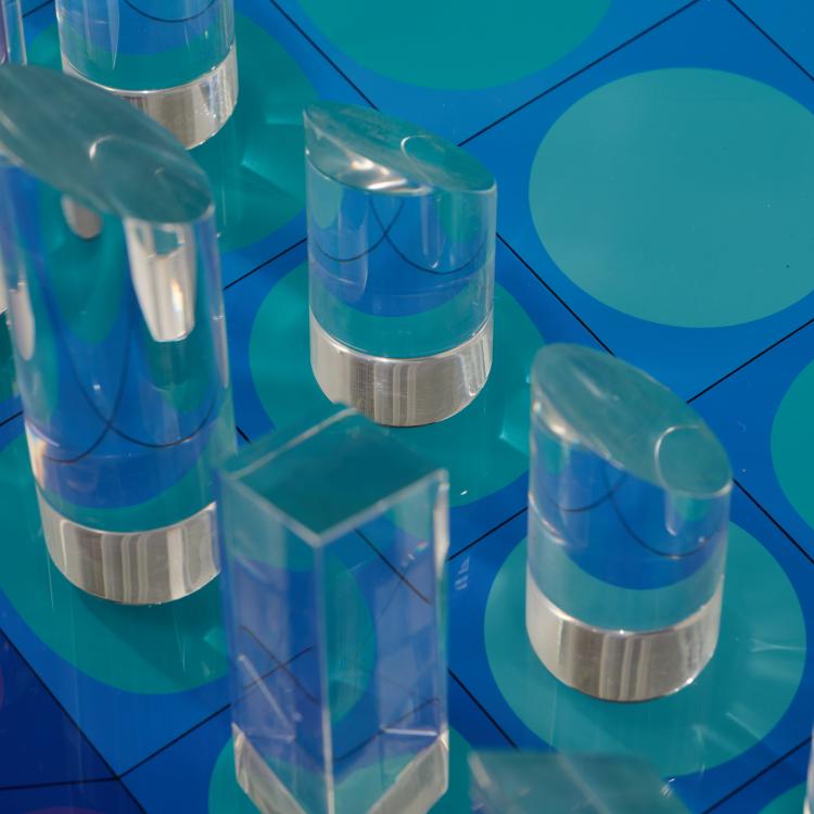 Bild 3 zu Objekt, Chess set 'The Vasarely Chess', 1979, Victor Vasarely, THE HILLIARD COLLECTION, Munich (Ed.), 181C 797