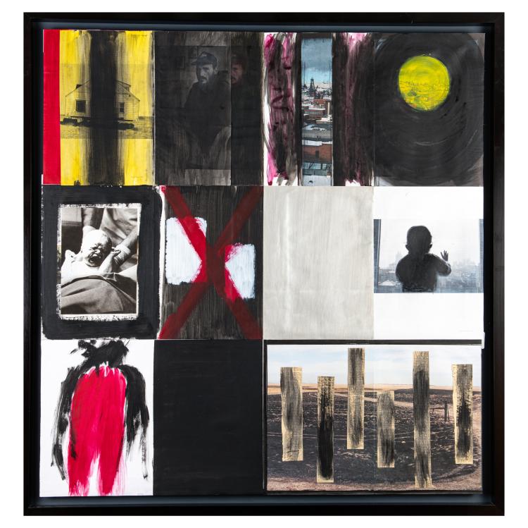 Bild 1 zu Objekt, Special edition of the publication and collage 'Unknown', 2017, St&eacute;phane Duroy, 181C 829