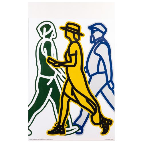 Exhibition poster 'Head Scarf / Split Dress / Goatee', 2019