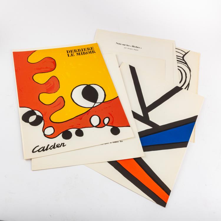 Hauptbild zu Objekt, 'Derri&egrave;re le Miroir Nr. 173', 1968, Alexander Calder, 181C 776