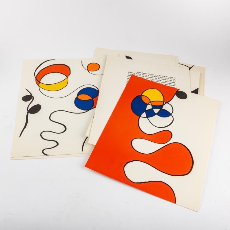 Bild 1 zu Objekt, 'Derri&egrave;re le Miroir Nr. 173', 1968, Alexander Calder, 181C 776