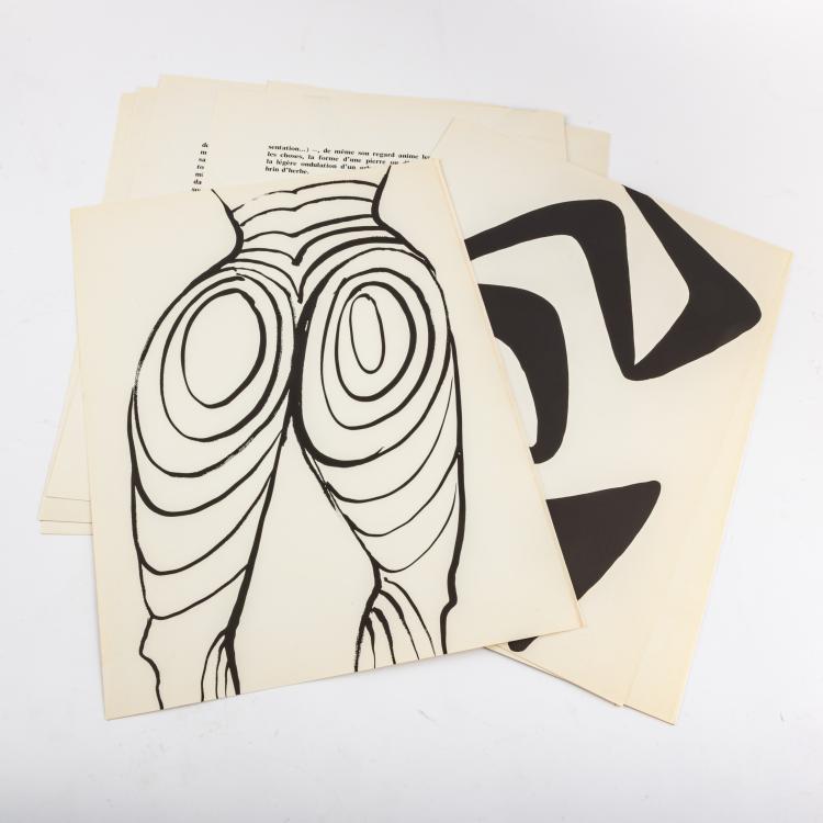 Bild 2 zu Objekt, 'Derri&egrave;re le Miroir Nr. 173', 1968, Alexander Calder, 181C 776