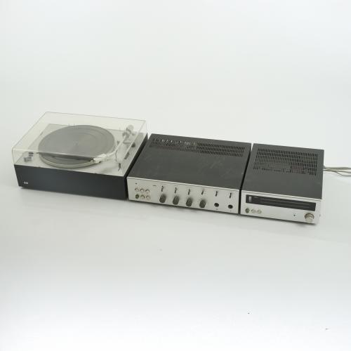 Record player 'PS 1000', radio 'CE 500' and amplifier 'CSV 500', 1965-67