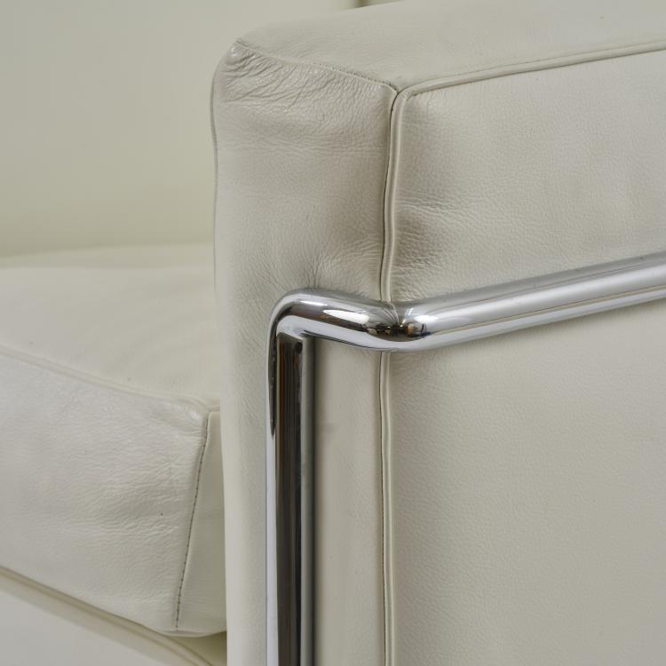Bild 4 zu Objekt, 'LC 2' easy chair, 1928 (Design), Pierre Jeanneret,Charlotte Perriand,Le Corbusier Charles-&Eacute;douard Jeanneret-Gris, Cassina, Mailand / Milan, 181A 172