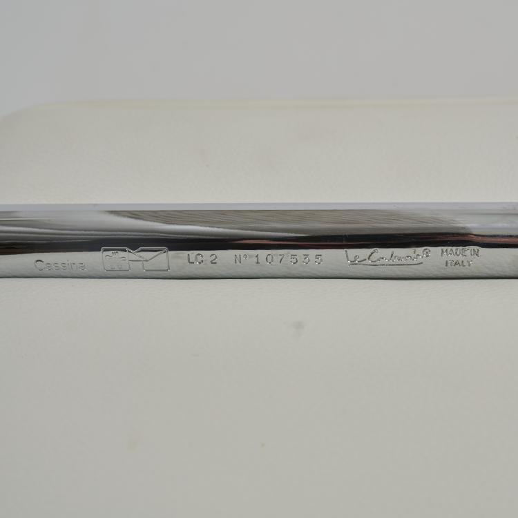 Bild 6 zu Objekt, 'LC 2' easy chair, 1928 (Design), Pierre Jeanneret,Charlotte Perriand,Le Corbusier Charles-&Eacute;douard Jeanneret-Gris, Cassina, Mailand / Milan, 181A 172