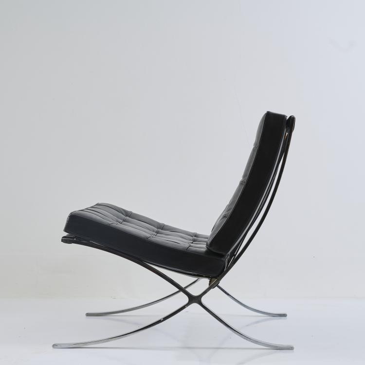 Bild 1 zu Objekt, Sessel 'Barcelona', 1929 (Entwurf), Ludwig Mies van der Rohe, Knoll International, New York, 181A 180