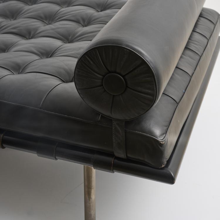 Bild 2 zu Objekt, 'Barcelona' daybed, 1930 (Design), Ludwig Mies van der Rohe,Lilly Reich, Knoll International, New York, 181A 183