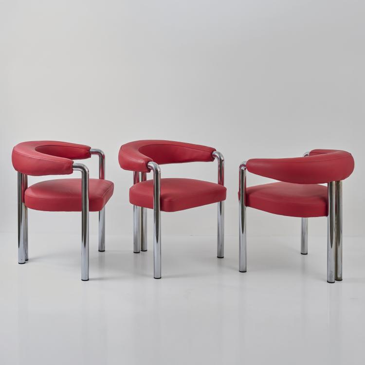 Bild 1 zu Objekt, Six armchairs 'DS 200', 1980s, Gruppe de Sede Design Team, DeSede, Klingnau, 181A 454