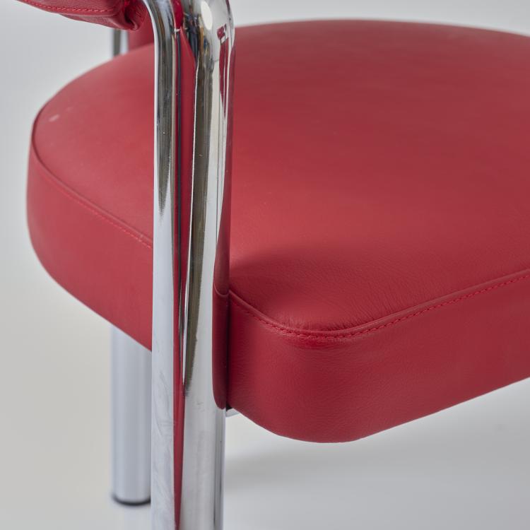 Bild 2 zu Objekt, Six armchairs 'DS 200', 1980s, Gruppe de Sede Design Team, DeSede, Klingnau, 181A 454