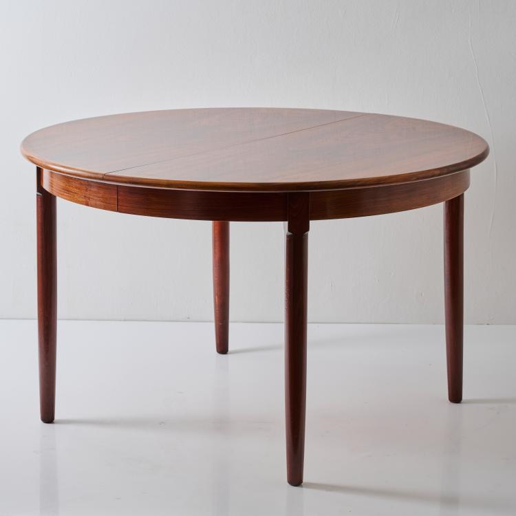 Bild 5 zu Objekt, Dining table, c. 1958, Niels Otto M&oslash;ller (attributed), M&oslash;ller, J.L., Furniture Factory, Kopenhagen / Copenhagen (zug. / attr.), 181A 320