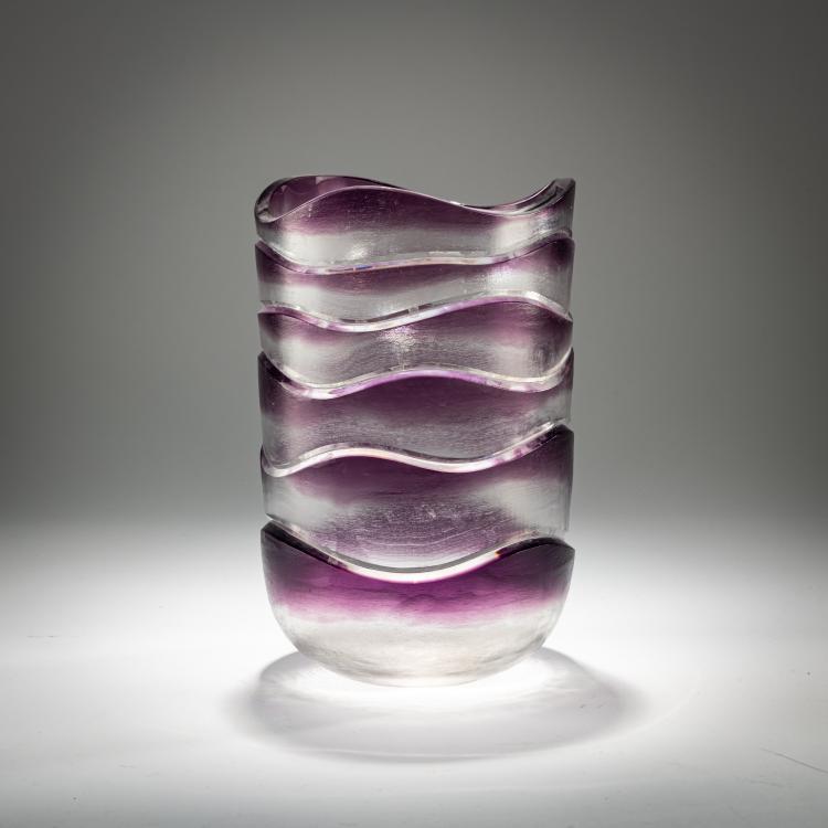Hauptbild zu Objekt, Vase, 1990er Jahre, Kunc, Zdenek, Novy Bor, 181A 115