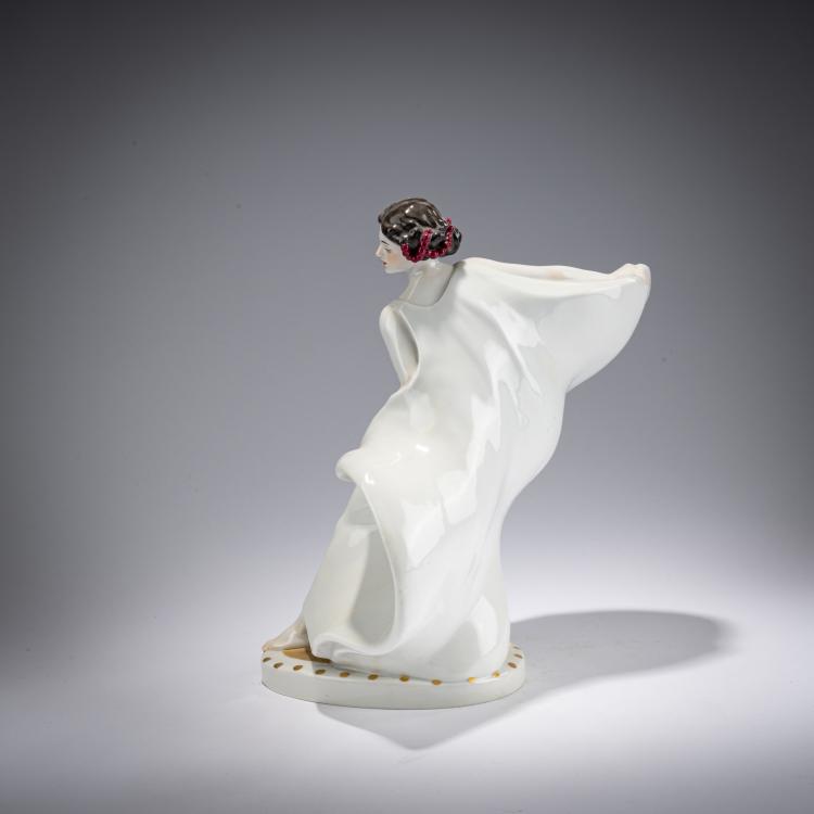 Bild 3 zu Objekt, 'Dancer Lo&iuml;e Fuller', 1911, Karl Theodor Eichler, Meissen, StPM, 182A 410