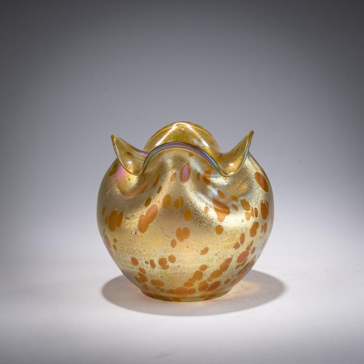 Hauptbild zu Objekt, Vase 'Astr&auml;a', 1900, L&ouml;tz Wwe., Klosterm&uuml;hle / Loetz, Klastersky Mlyn, 182A 207