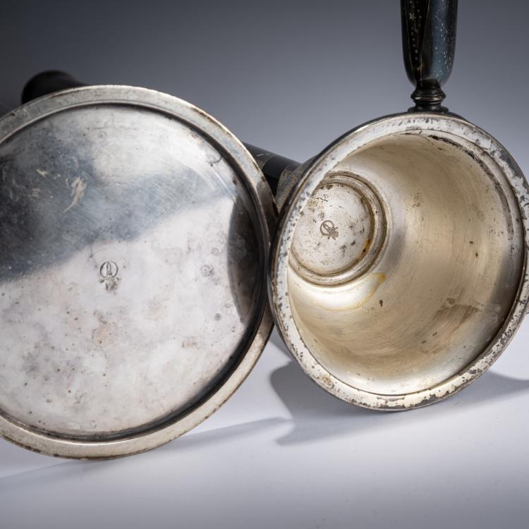 Bild 1 zu Objekt, Three 'Ikora' vases, 1929, Paul Haustein,Rudolf Rieger, WMF, Geislingen, 182A 465