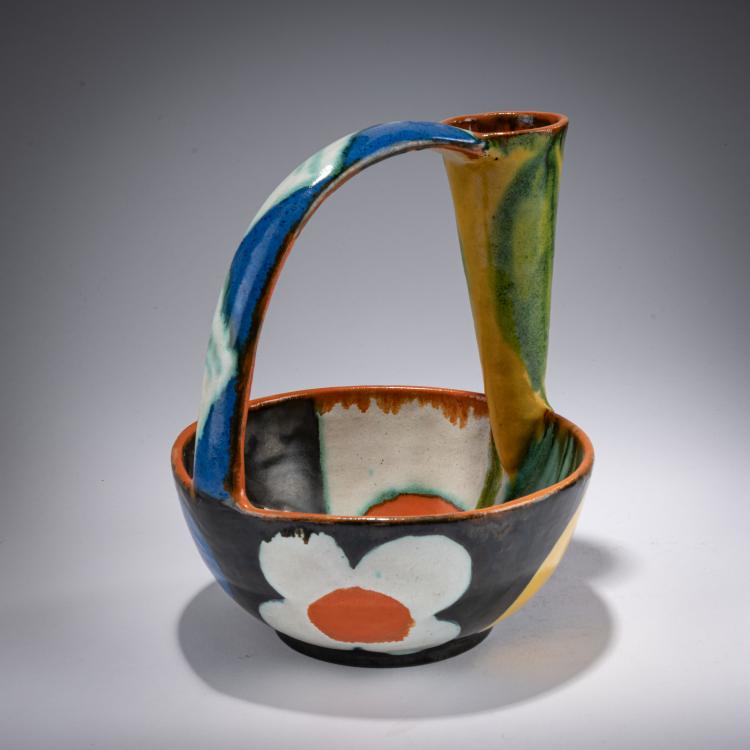 Bild 1 zu Objekt, Vessel with handle, 1928-38, Goldscheider, Friedrich, Wien / Vienna, 182A 359