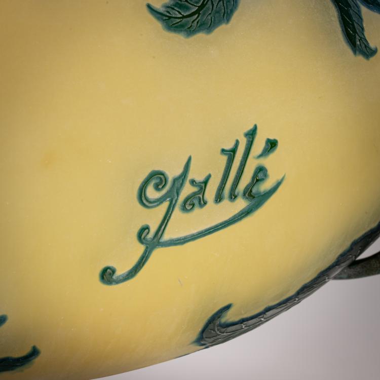 Bild 5 zu Objekt, Table light 'Campanules', 1920-24, Gall&eacute;, Nancy, 