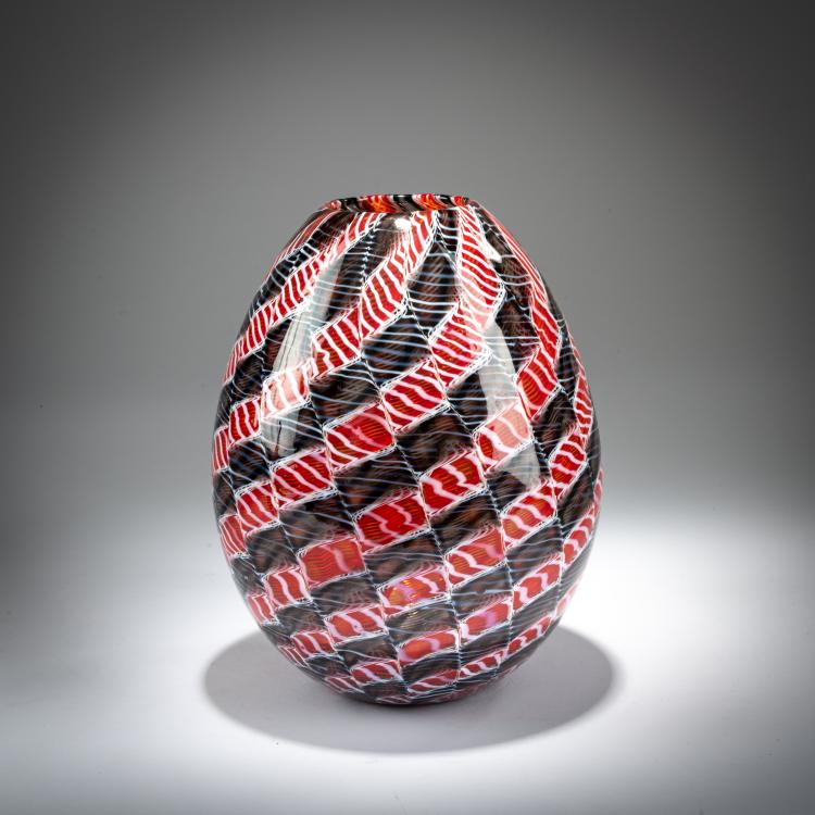 Hauptbild zu Objekt, 'Fantasia diagonale' vase, c. 1953, Archimede Seguso, Seguso, Archimede, Murano, 181B 658