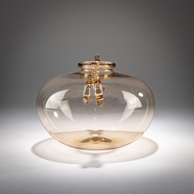 Bild 2 zu Objekt, Vase with handles 'Soffiato', 1925/26, Vittorio Zecchin (attributed), Cappellin M.V.M. (zug. / attr.), 181B 546