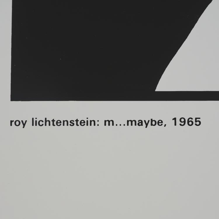 Bild 2 zu Objekt, Exhibition poster 'art of the sixties' Ludwig Museum/Tel Aviv Museum, 1979, Roy Lichtenstein, 181C 842