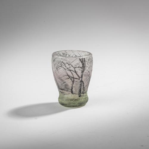 Miniaturvase 'Pluviose' - 'Une Pluie', um 1900