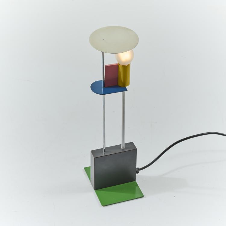Bild 2 zu Objekt, Tischleuchte 'Picadilly', 1982 (Entwurf), Gerard Taylor, Memphis, Mailand / Milan, 181A 34