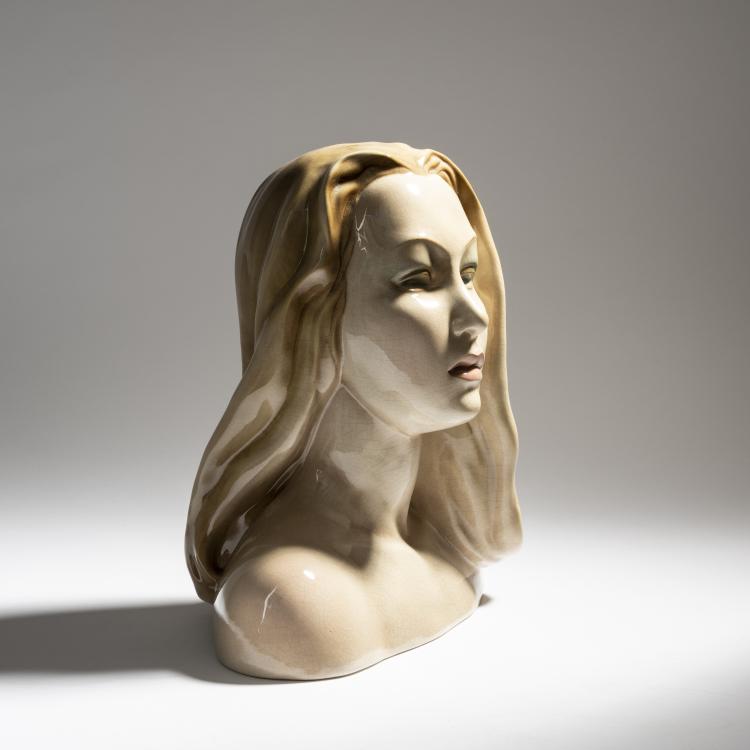Bild 1 zu Objekt, Female bust, 1930s, Clelia Bertetti,Piero Ducato, Le Bertetti, Turin, 182A 424