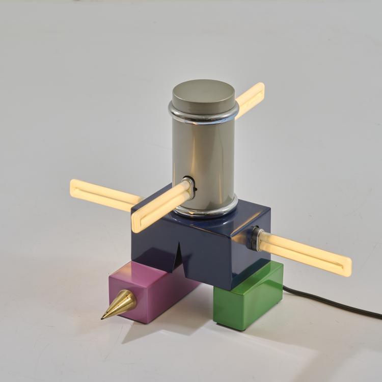 Hauptbild zu Objekt, Table light 'Laurel', 1985 (design), Peter Shire, Memphis, Mailand / Milan	y, 181A 1