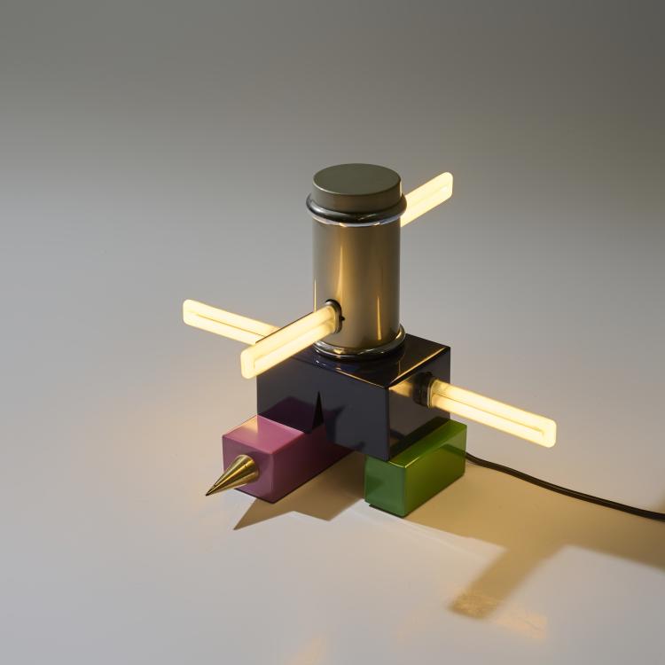 Bild 1 zu Objekt, Table light 'Laurel', 1985 (design), Peter Shire, Memphis, Mailand / Milan	y, 181A 1