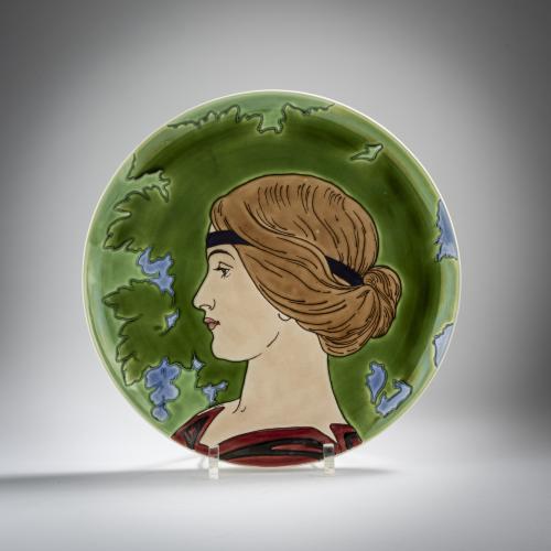 Decorative plate, c. 1900