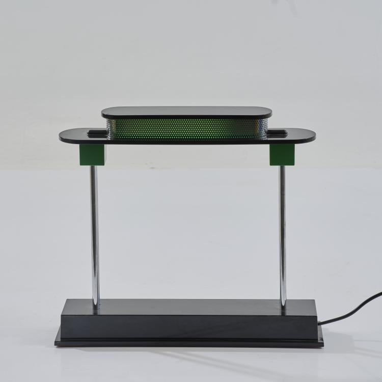 Hauptbild zu Objekt, Table light 'Pausania', 1983 (design), Ettore Sottsass, Artemide, Mailand, 181A 36