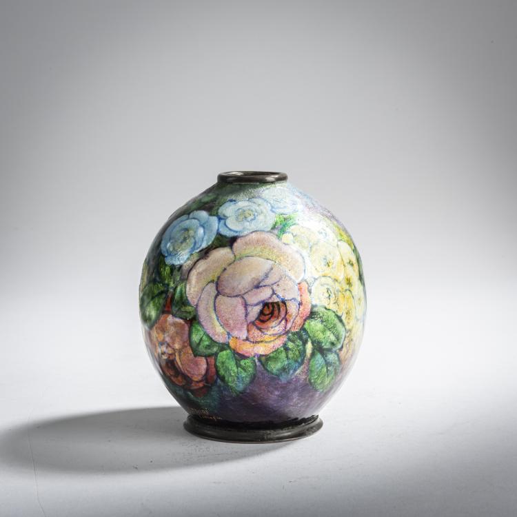 Hauptbild zu Objekt, Vase, pre-1956, Camille Faur&eacute;, Faur&eacute;, Camille, Limoges, 182A 443