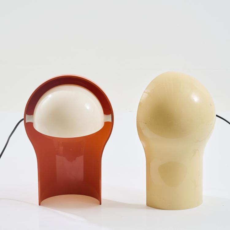 Bild 1 zu Objekt, Zwei Tischleuchten 'Telegono', 1968 (Entwurf), Vico Magistretti, Artemide, Mailand / Milan, 181A 21