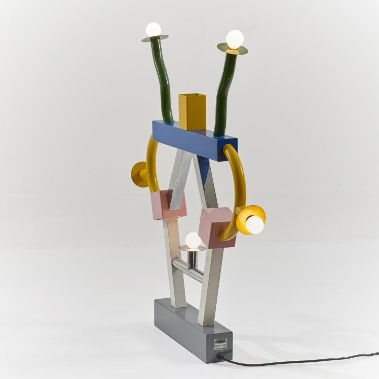 Bild 2 zu Objekt, Table light 'Ashoka', 1981 (design), Ettore Sottsass, Memphis, Mailand / Milan, 181A 7