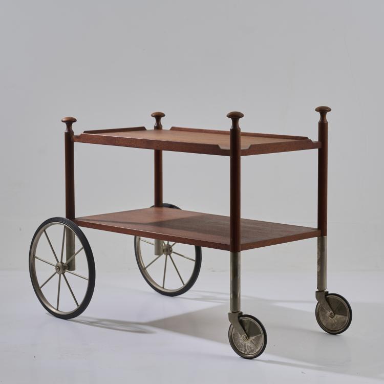 Hauptbild zu Objekt, Serving trolley, 1960, Walter Wirz, Renz, Wilhelm, B&ouml;blingen, 181A 355