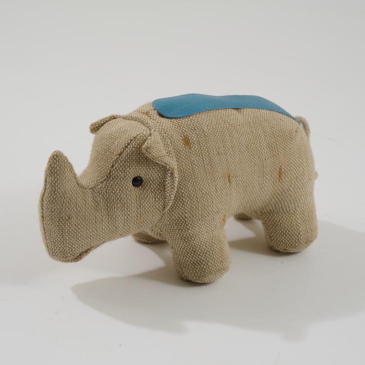 Bild 1 zu Objekt, Therapeutic toy Rhino, c. 1968, Renate M&uuml;ller, H. Josef Leven KG, Sonneberg, 181A 131