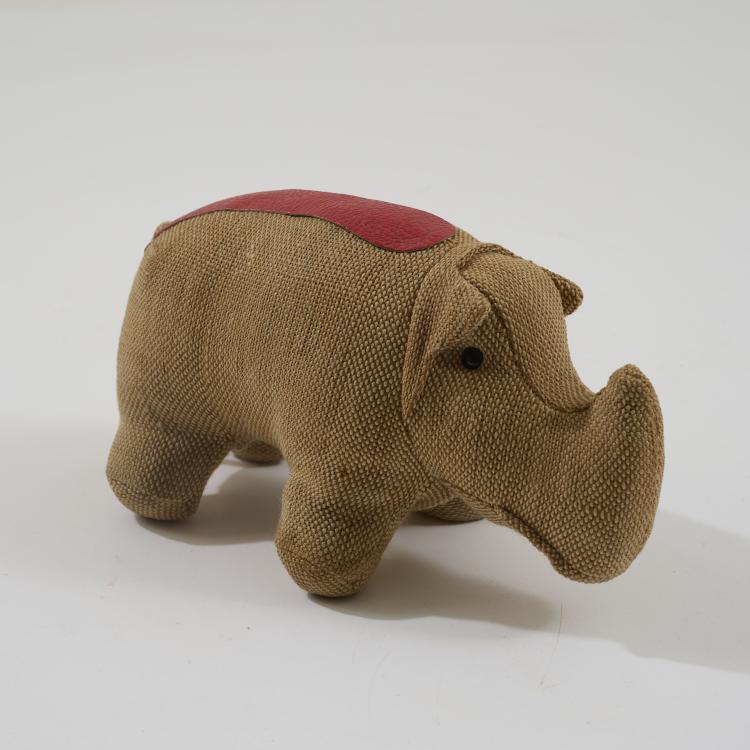 Bild 1 zu Objekt, Therapeutic toy Rhino, c. 1968, Renate M&uuml;ller, H. Josef Leven KG, Sonneberg, 181A 132