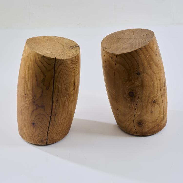 Bild 1 zu Objekt, Zwei Hocker 'Fiji', 2007 (Entwurf), Terry Dawn, Riva 1920, Cant&ugrave;, 181A 520