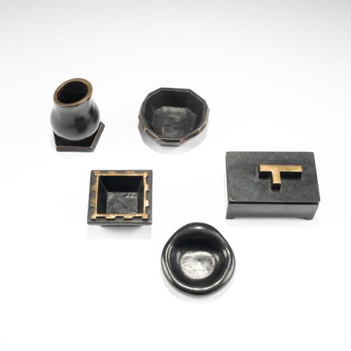 Five desk implements, 1994-2001