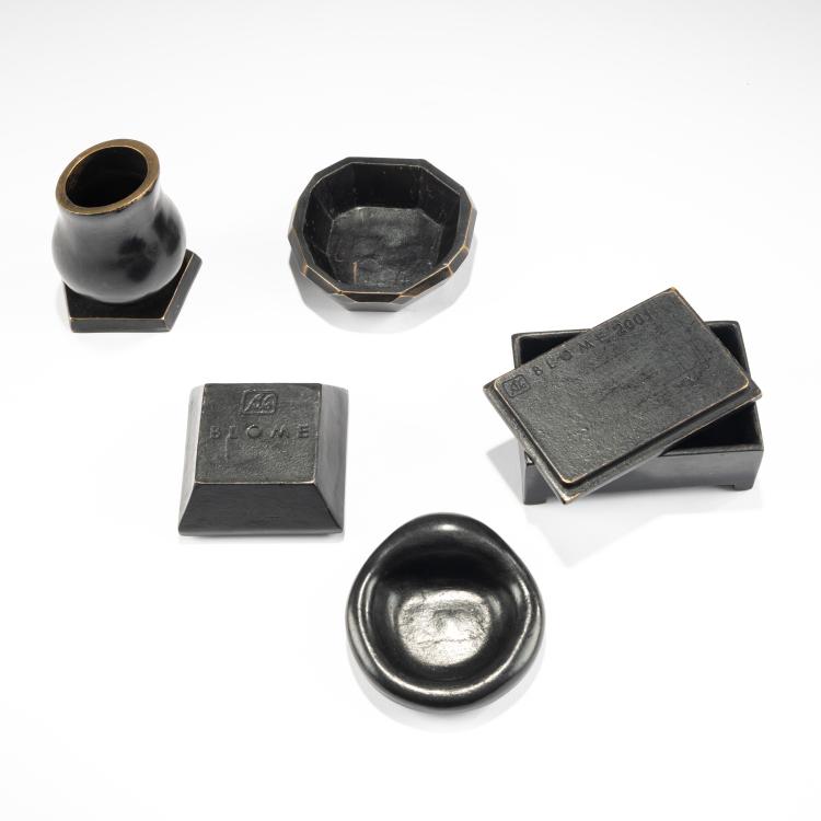 Bild 1 zu Objekt, Five desk implements, 1994-2001, Elizabeth Garouste,Mattia Bonetti, Hubert Blome GmbH, Sundern-Stockum, 181A 105