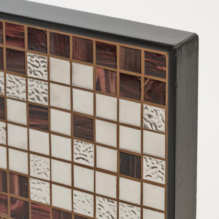 Bild 2 zu Objekt, Glasmosaik Wandbild 'Winter Flowers Oro Nero', 2004, Carlo Dal Bianco, Bisazza, Vicenza, 181A 517