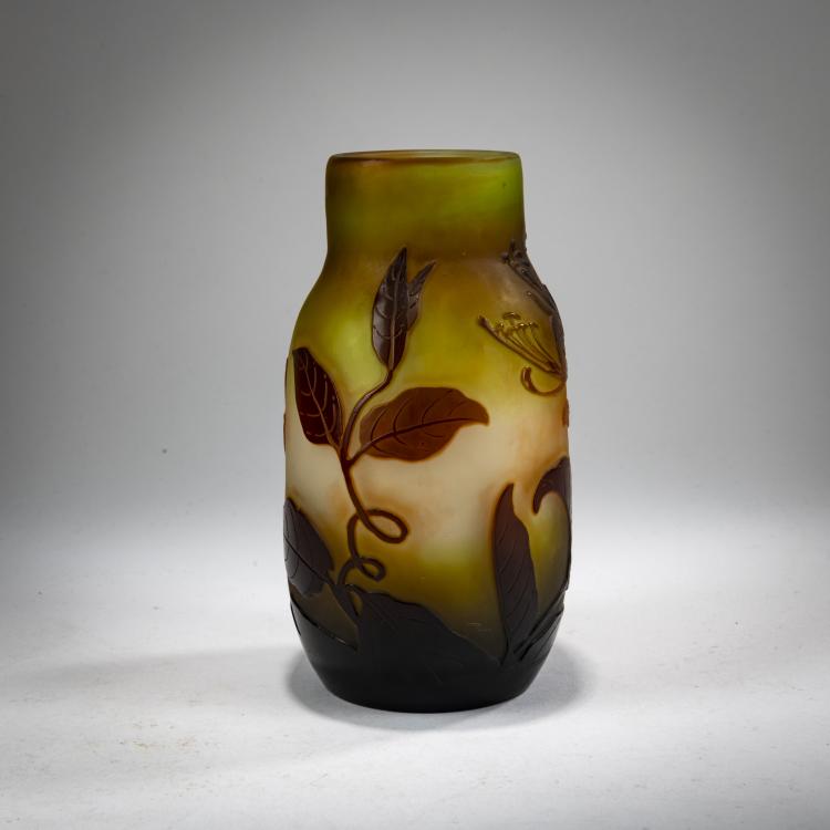 Bild 2 zu Objekt, Vase 'Ch&egrave;vrefeuille', 1908-20, Gall&eacute;, Nancy, 182A 117