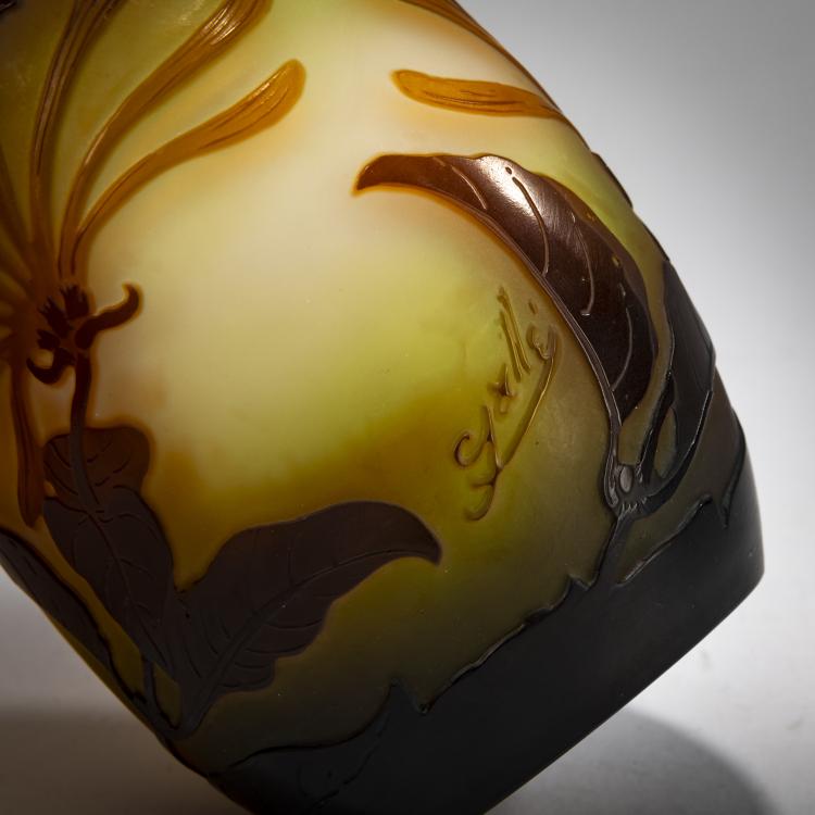 Bild 3 zu Objekt, Vase 'Ch&egrave;vrefeuille', 1908-20, Gall&eacute;, Nancy, 182A 117