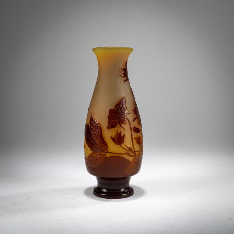 Bild 2 zu Objekt, Kleine Vase 'Mauves', 1920-36, Gall&eacute;, Nancy, 182A 132