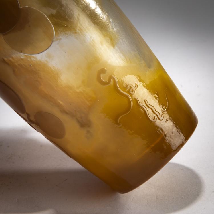 Bild 3 zu Objekt, Vase 'Feuilles de Vigne et Raisins', 1895-98, Emile Gall&eacute;, Gall&eacute;, Nancy, 182A 85