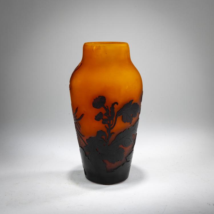 Bild 1 zu Objekt, Vase 'Chrysanth&egrave;mes', 1908-20, Gall&eacute;, Nancy, 182A 120